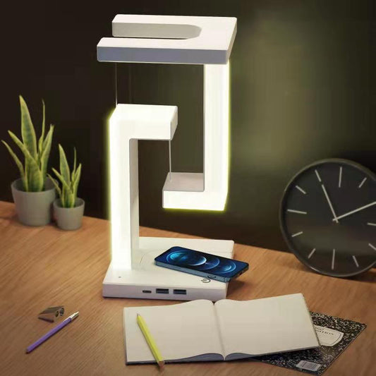 Modern Wireless Lamp Charging Station